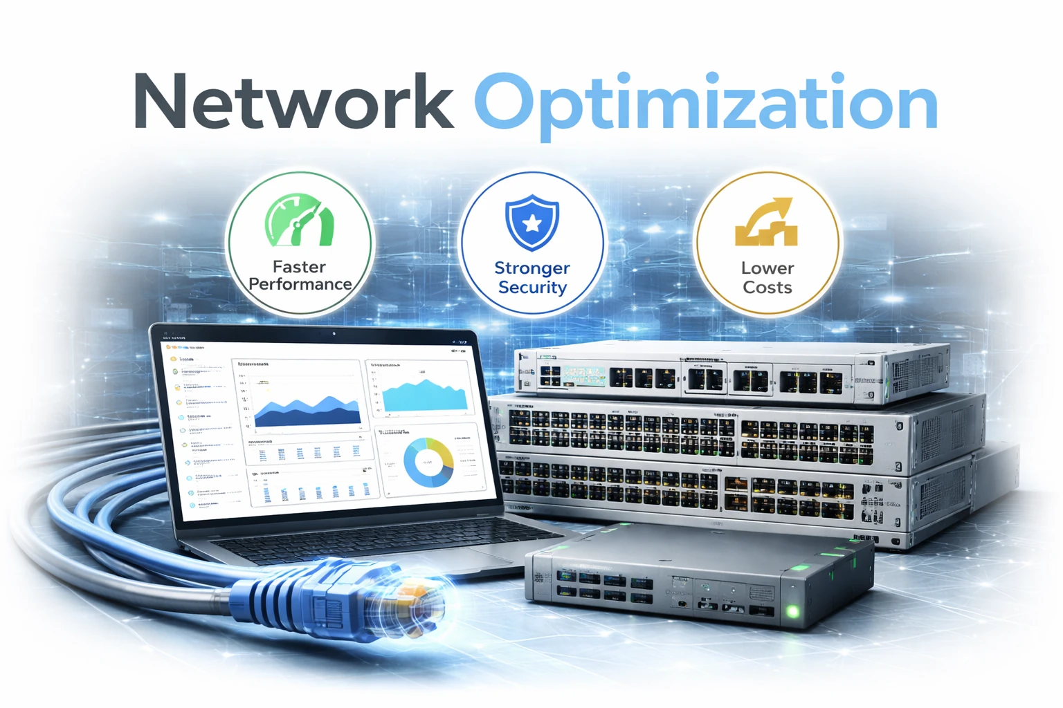 We eagerly put in use new IT innovations